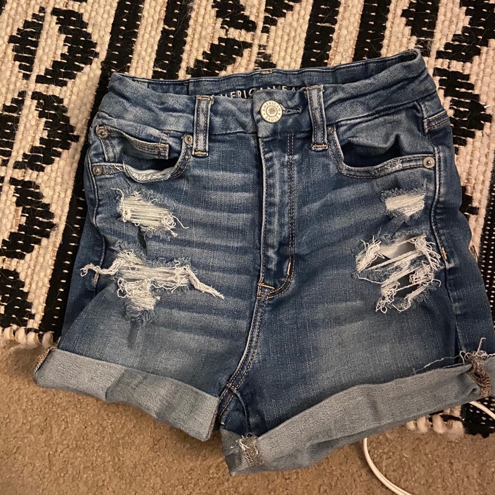 American Eagle curvy hi rise shortie